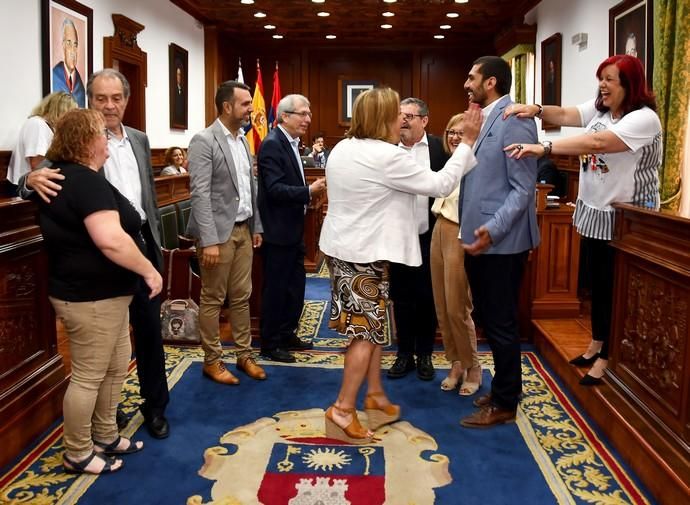 29/05/2019 TELDE.  Pleno de Telde, despedida de los concejales que se marchan.   Fotógrafa: YAIZA SOCORRO.  | 29/05/2019 | Fotógrafo: Yaiza Socorro