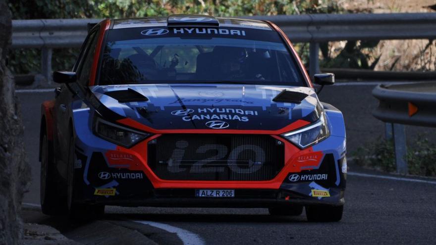 Yeray Lemes toma el volante del Hyundai i20 N Rally2