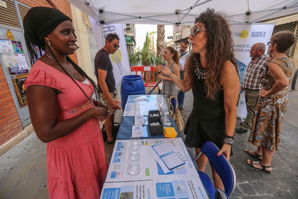 Cata de aguas organizada por Agamed en Torrevieja