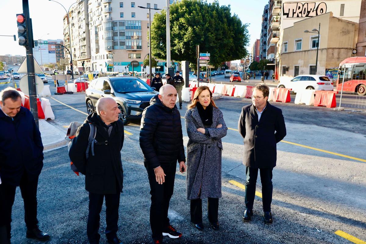 Reapertura de la avenida de Giorgeta en València