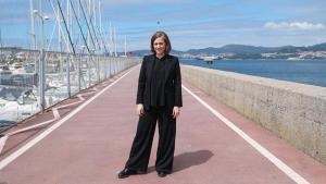 Carla Simón, en el puerto de Vigo. Jose Lores. 26 agosto 2025