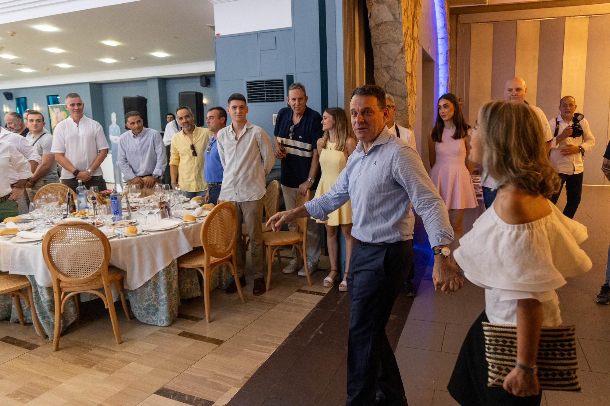 Comida de despedida al Coronel de la Guardia Civil de la Comandancia de Alicante, José Hernández Mosquera