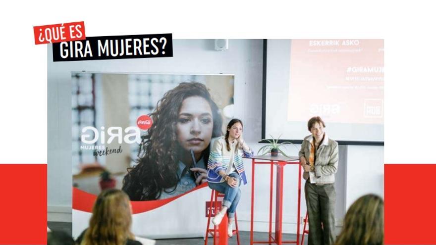 Un instante de la última edición de la Gira Mujeres de Cocacola.