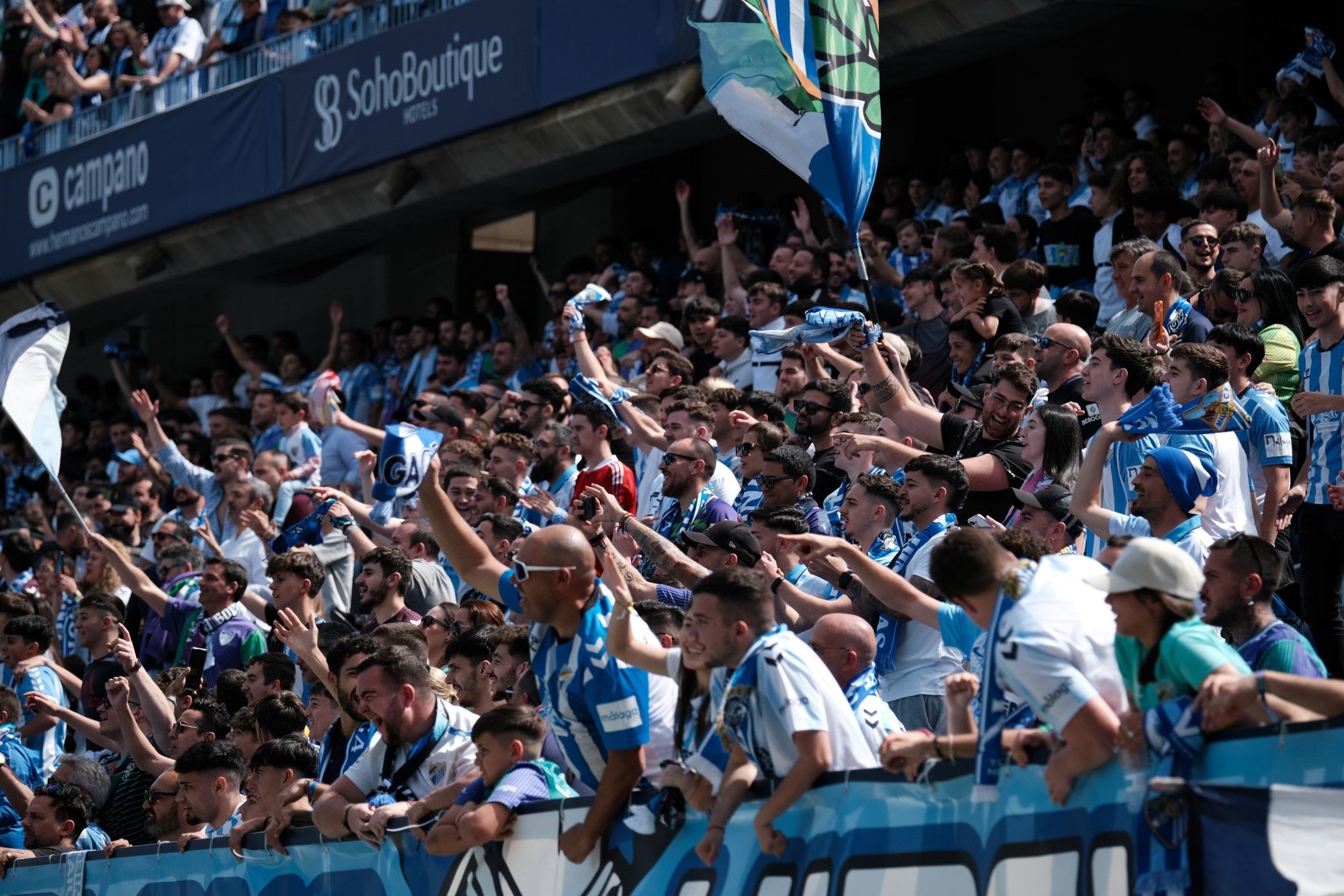 Primera RFEF | Málaga CF - CF Intercity, en imágenes