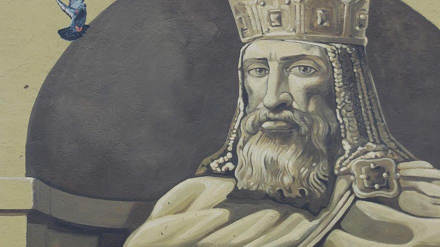 Nuevo mural en el casco antiguo de Zamora: ¿Sabes de qué personaje histórico se trata?