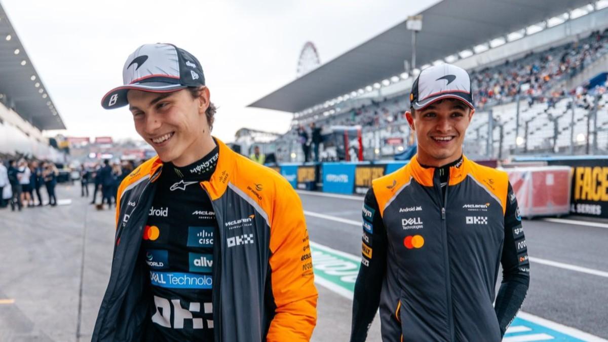 Piastri supera las victorias de Norris... ¡con 82 carreras menos!