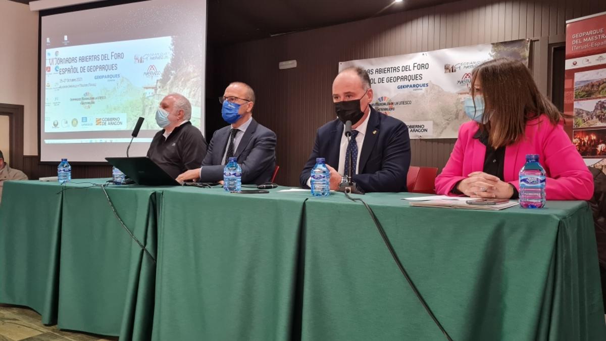 Inauguración de las VI Jornadas Abiertas del Foro Español de Geoparques y el XX aniversario de la European Geopark Network