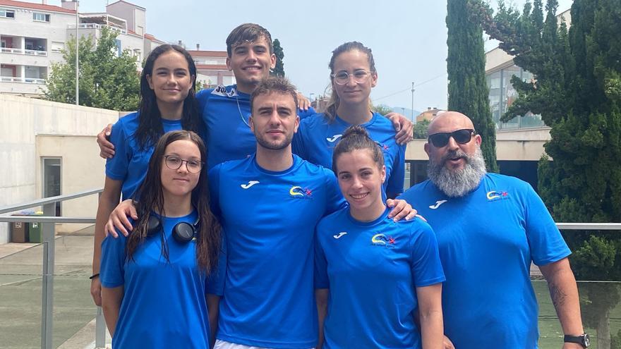 Nadadores del CN Xàtiva mejoran sus tiempo en el Autonómico Junior y Absoluto y logran las mínimas para el nacional