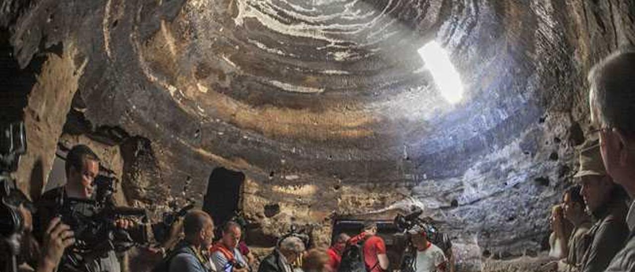 La Unesco cataloga Risco Caído y  las montañas sagradas de Artevirgo