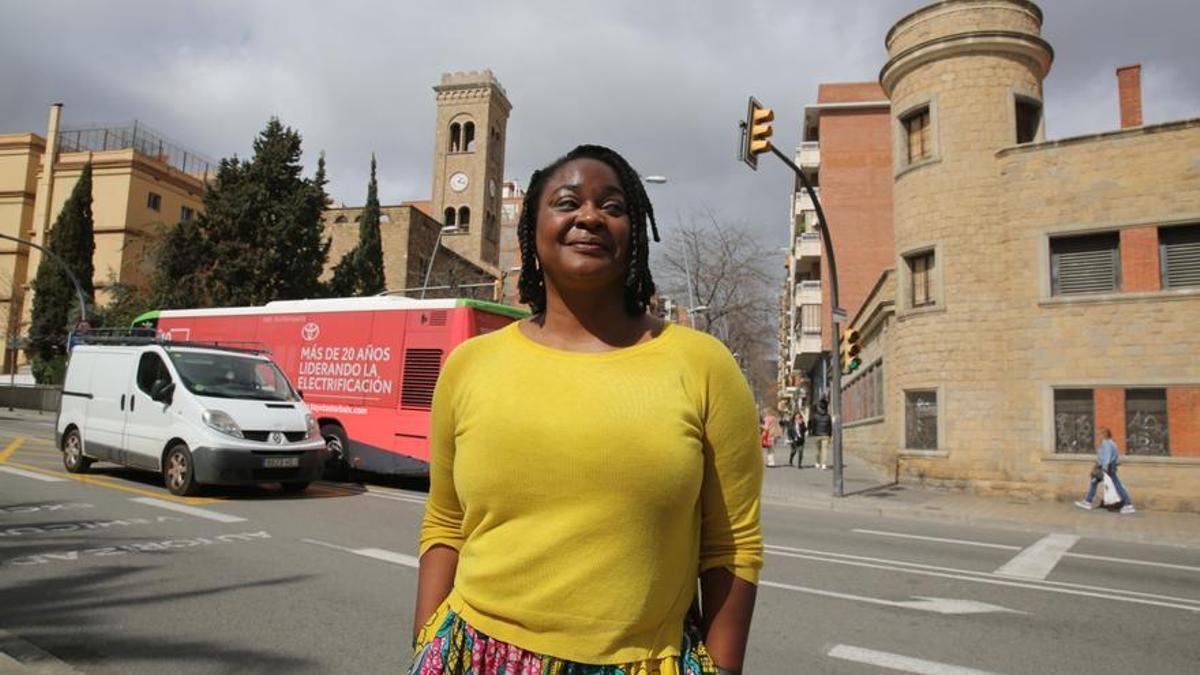 Raquel Elá, maestra en una escuela de primaria de L'Hospitalet de Llobregat (Barcelona).