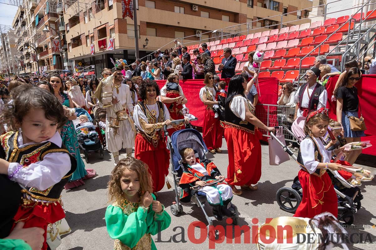 Desfile infantil del Bando Moro en las Fiestas de Caravaca