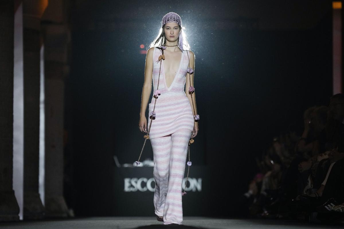 Desfile de la marca Escorpion que ha abierto la pasarela 080 Barcelona Fashion