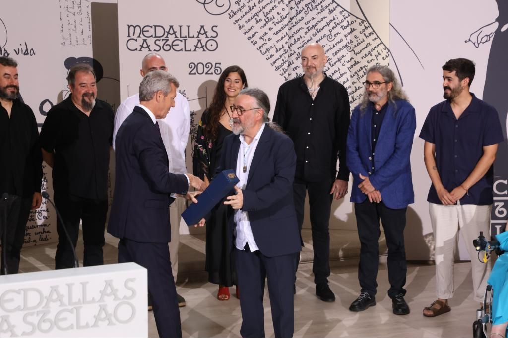 Emoción, orgullo y tradición en la entrega de las Medallas Castelao 2025