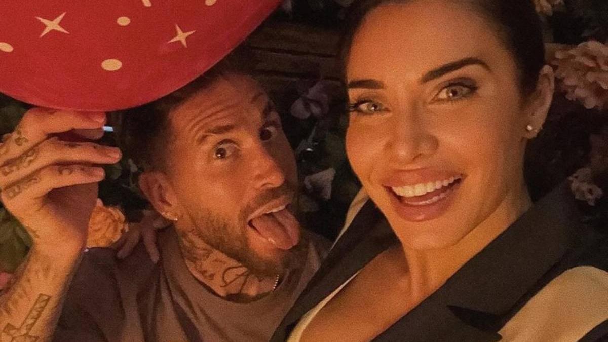 Los besazos de Sergio Ramos y Pilar Rubio por su cumple... Ojito al detalle que se comenta en redes