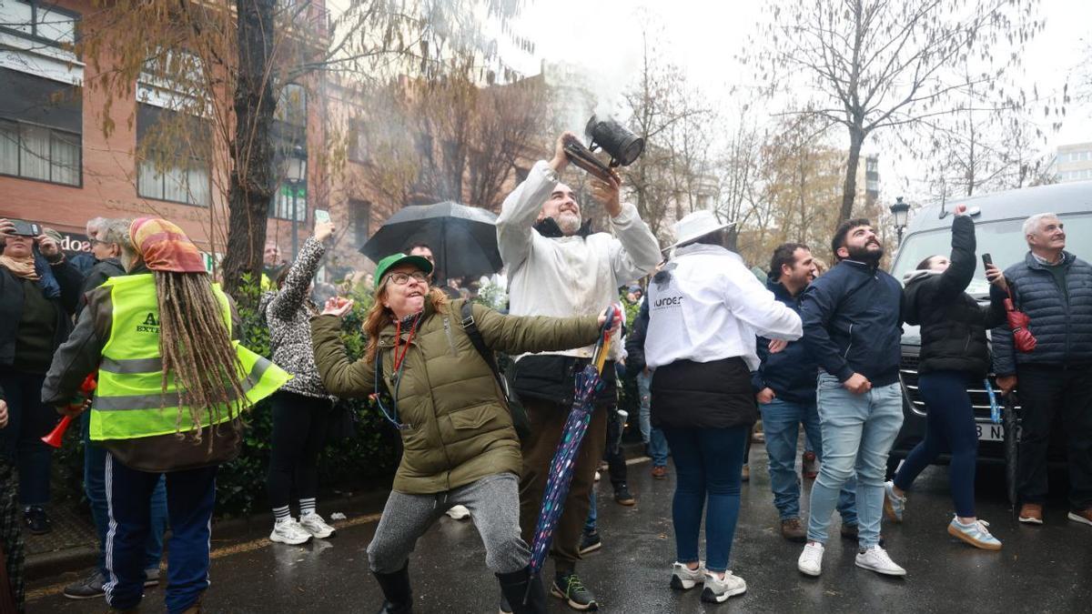Fotogalería | Así discurre la protesta de los agricultores por el centro de Cáceres