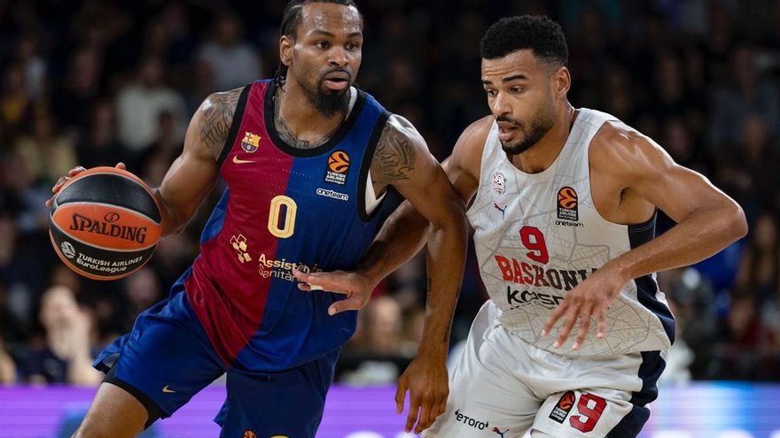 Un Barça sólido en defensa no da opción al Baskonia