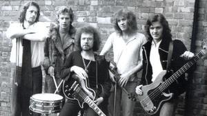 Una imagen del grupo King Crimson, en los 70. 