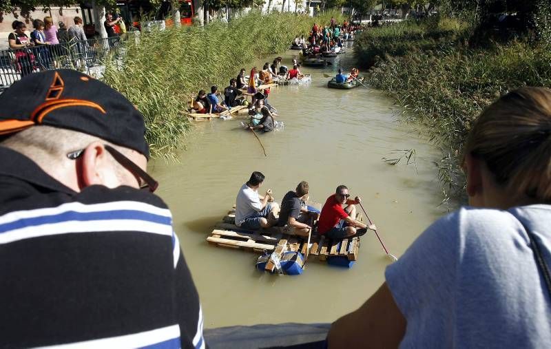 Fotogalería: Bajada reivindicativa por el Canal Imperial