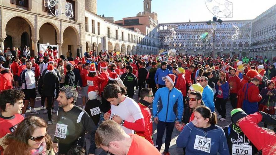 La San Silvestre de Badajoz se celebra durante dos días e incluye una carrera canina