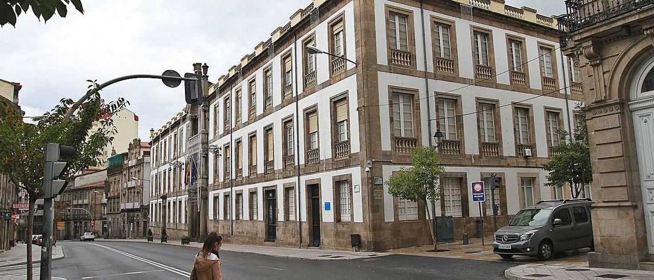 El Pazo provincial, sede de la Diputación de Ourense. |   // IÑAKI OSORIO