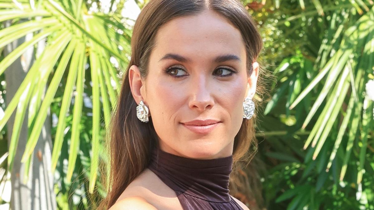 María Pombo usa spray fijador de maquillaje antes y después