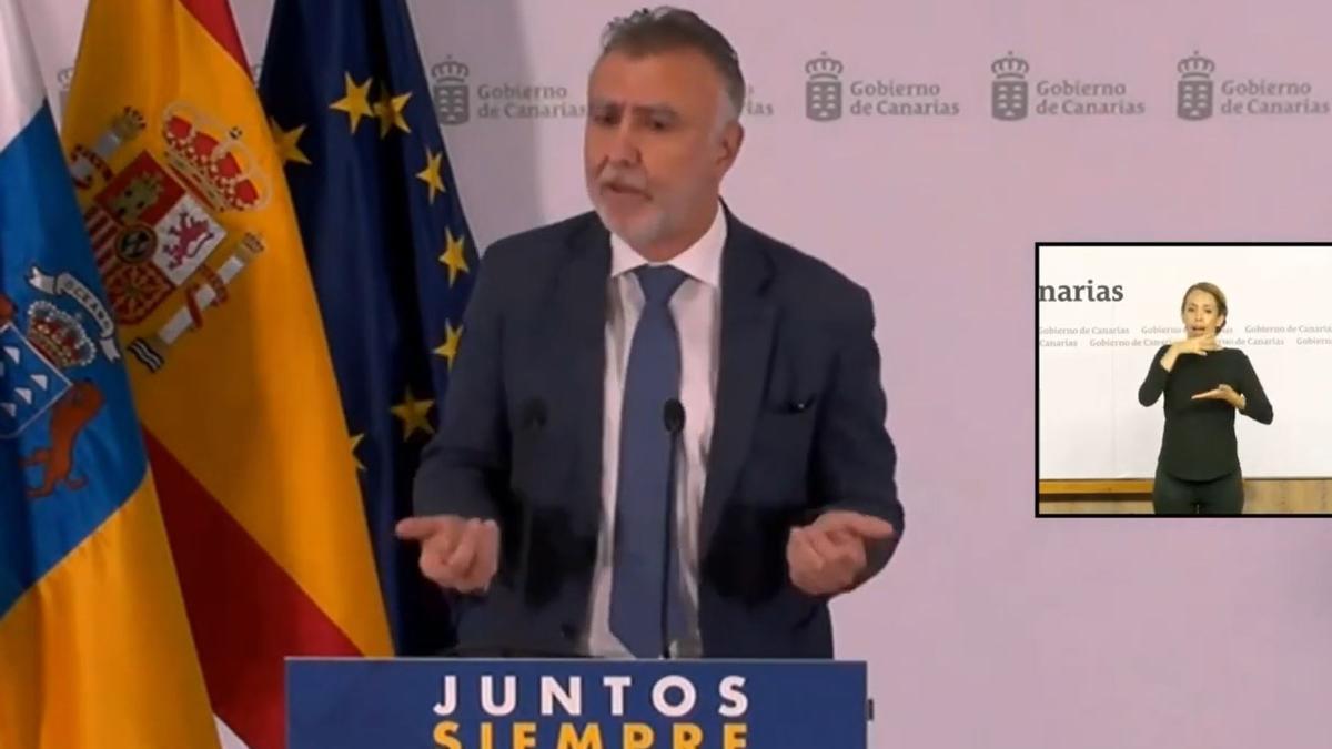 Ángel Víctor Torres describe las nuevas restricciones en la isla de Tenerife