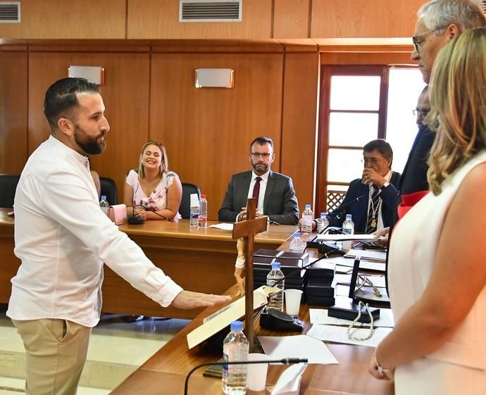 15/06/2019 TUNTE. SAN BARTOLOME DE TIRAJANA. Constitución del ayuntamiento de San Bartolomé de Tirajana.   Fotógrafa: YAIZA SOCORRO.  | 15/06/2019 | Fotógrafo: Yaiza Socorro