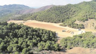 La restauración ambiental de El Lirio encara su recta final