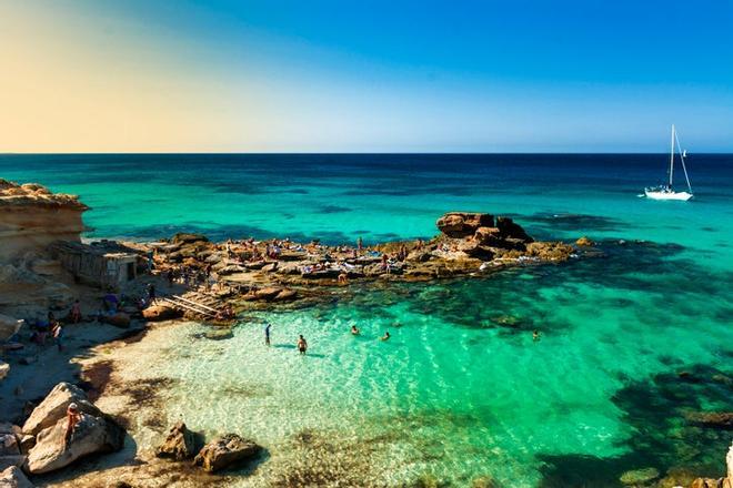 Caló des Mort, Formentera