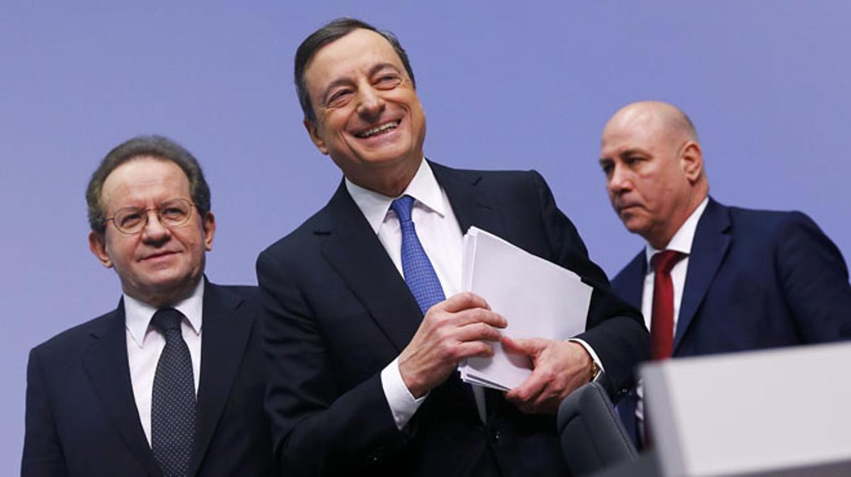 Draghi llança un pla de compra de 60.000 milions de deute cada mes.
