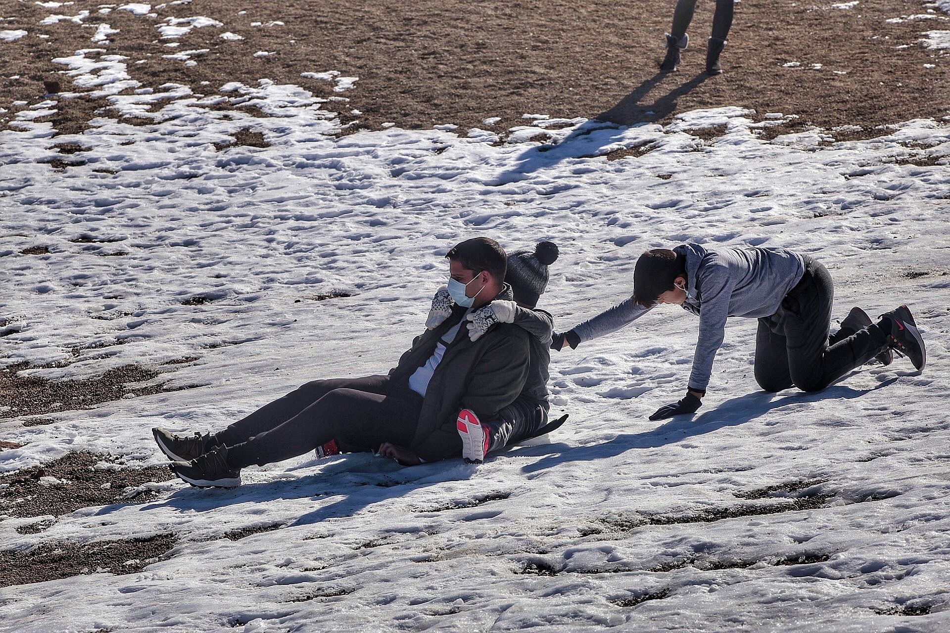 Jornada de nieve en El Teide