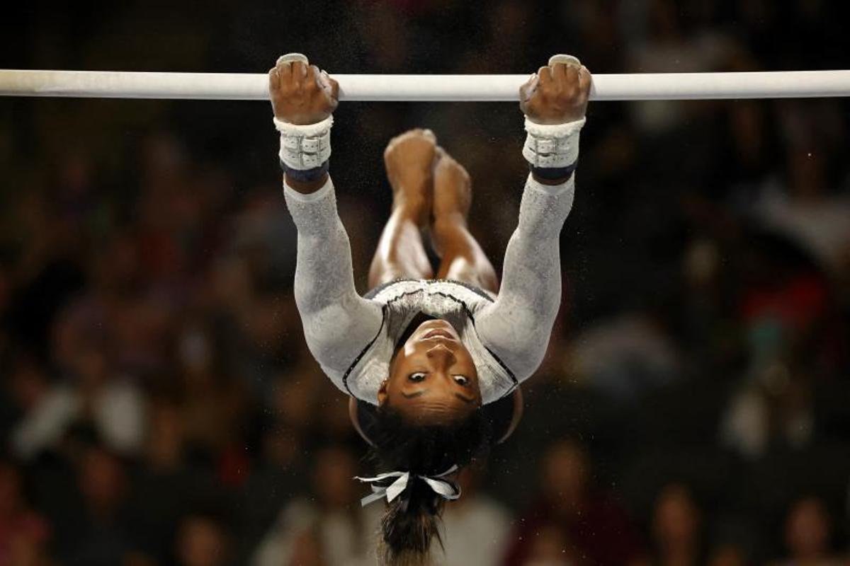 La increible Simone Biles, vuelve a la acción