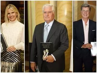 La familia Alba, al completo, rinde homenaje a Luis Martínez de Irujo en la presentación de su biografía