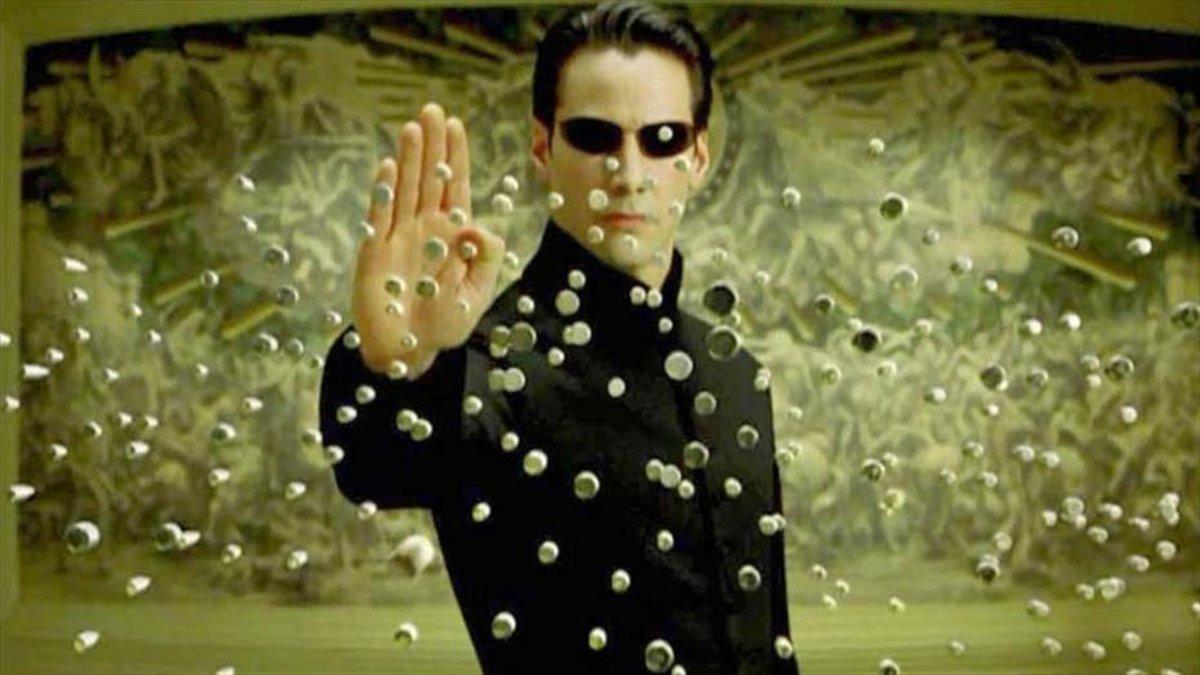 Keanu Reeves, Neo, protagonista de la saga 'Matrix'.