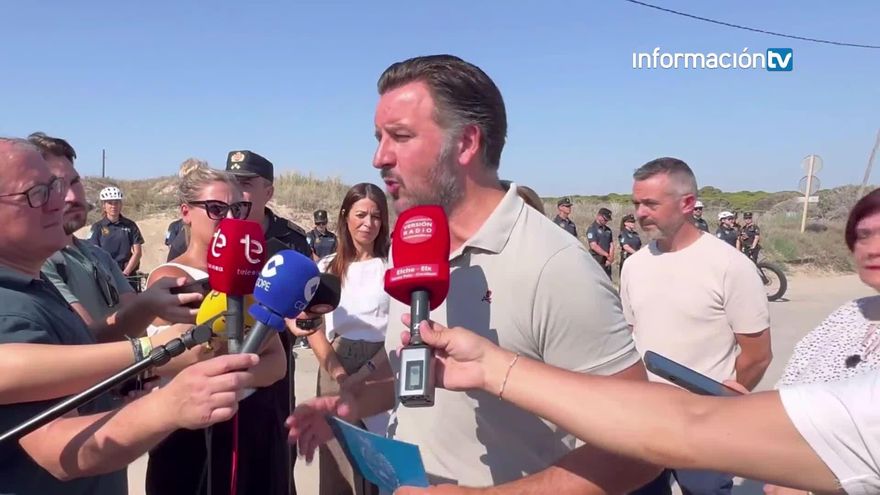 Elche refuerza la seguridad en sus playas con 42 agentes y tecnología puntera para el verano