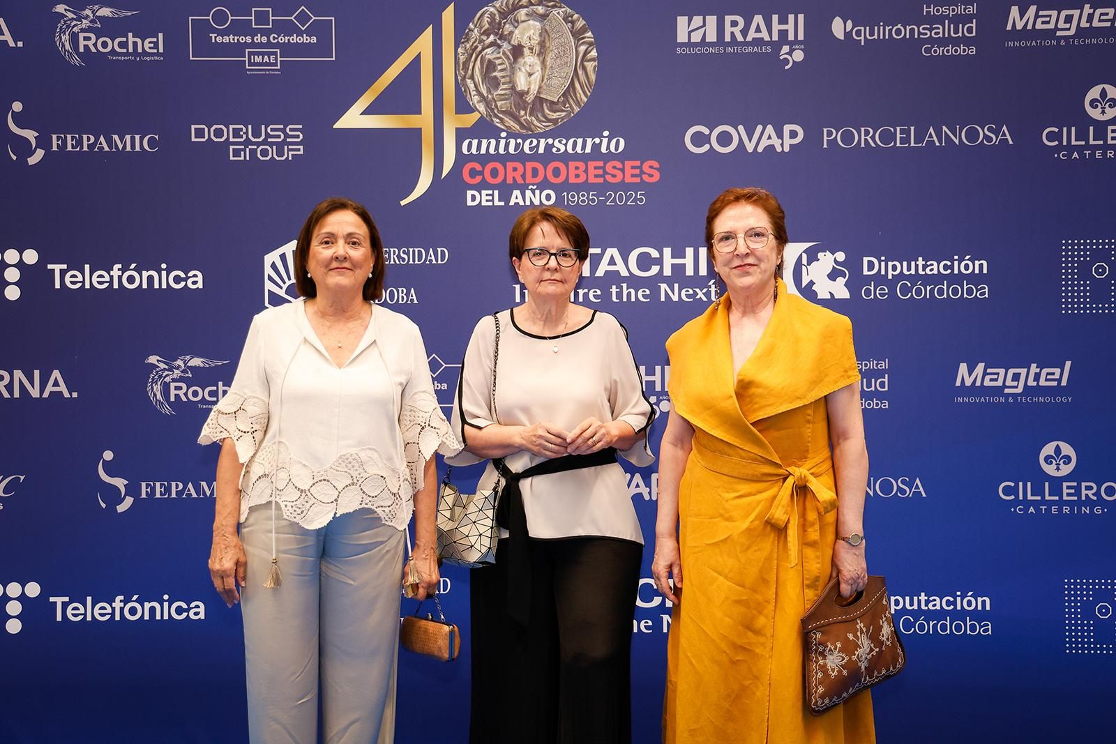 La gala del 40 aniversario de los Cordobeses del Año, en imágenes