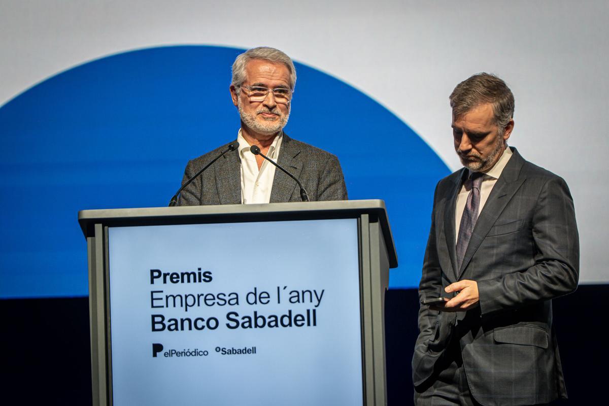 Manel Vallet Garriga, consejero delegado de Catalonia Hotels, y Guillermo Vallet Millet, vicepresidente ejecutivo