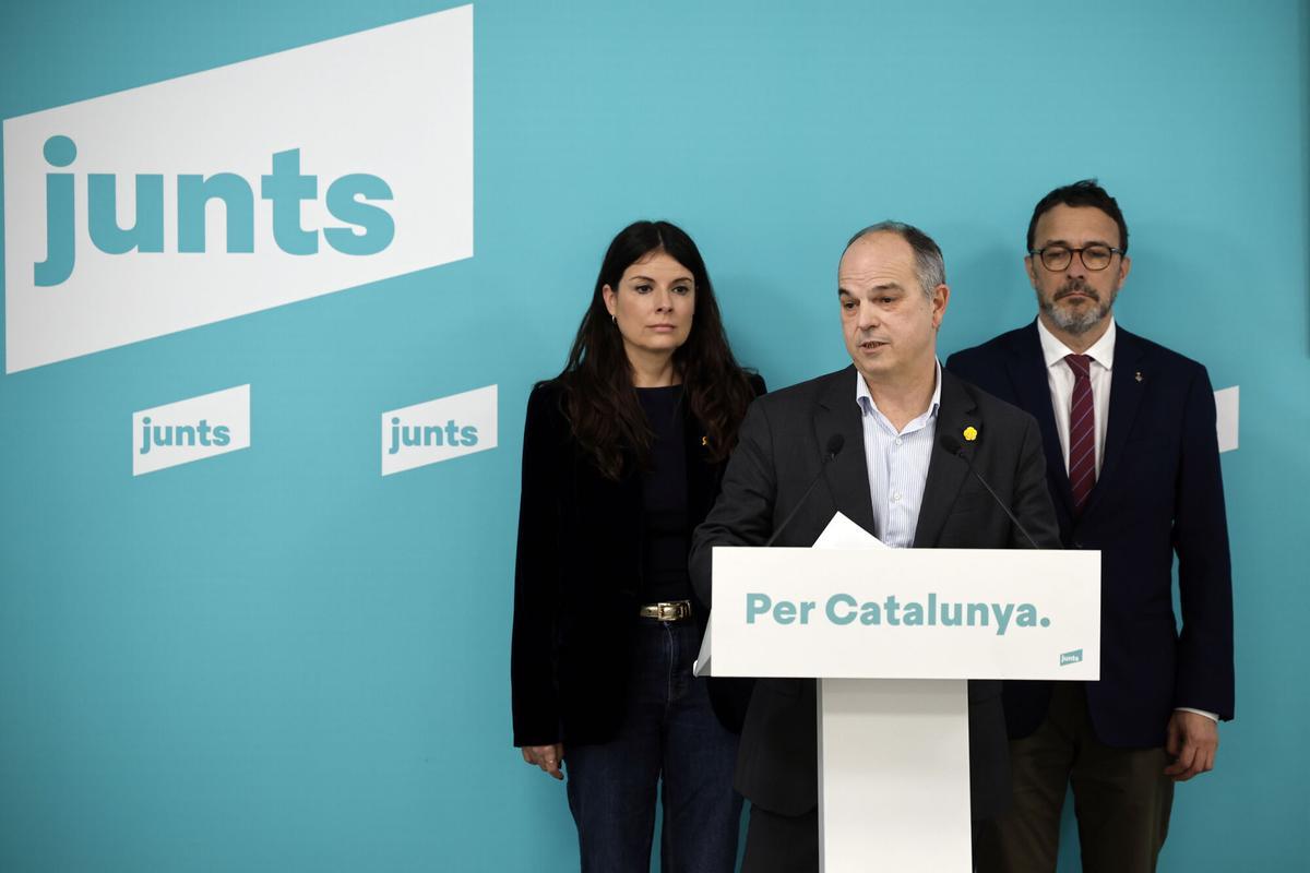 El secretario general de Junts, Jordi Turull.