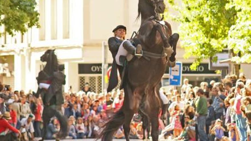 Els bots dels cavalls van ser els moments en què el públic va aplaudir