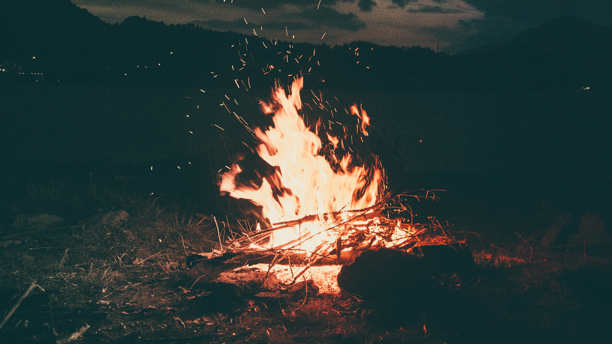 Una hoguera de San Juan