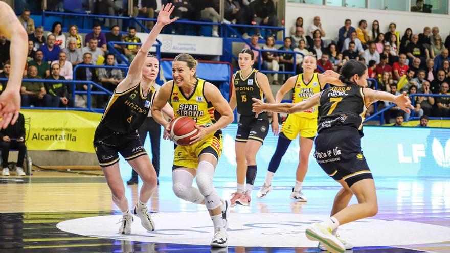 L&#039;Spar Girona encarrila els quarts de final amb una convincent victòria (50-60)