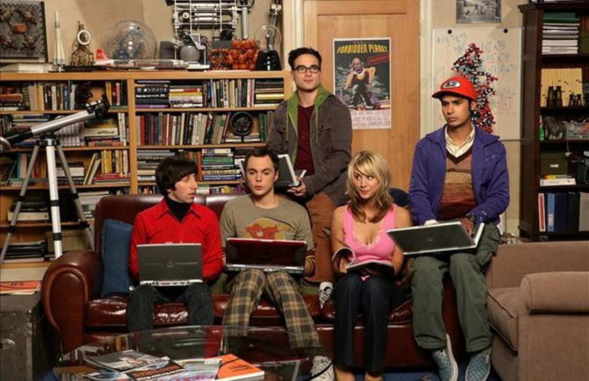 Imatge de la sèrie ’The Big Bang theory’.