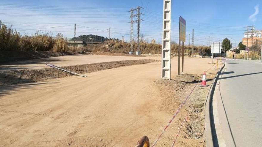 L&#039;espai municipal situat a la zona esportiva s&#039;ha aplanat i serà una zona de lleure i d&#039;aparcament