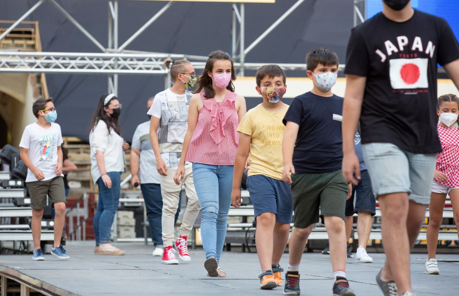 Ensayos para la Elección de la Bellea Infantil