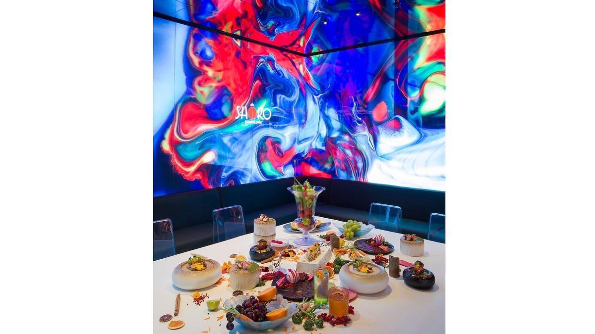 La Suite es una experiencia sensorial del restaurante Shôko con un menú degustación y un audiovisual inmersivo.