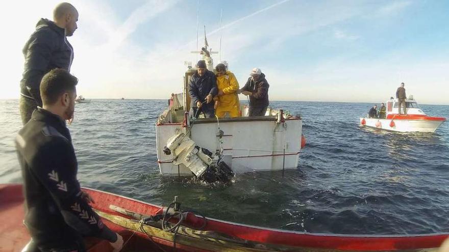 El &quot;Látigo&quot; zozobró cuando navegaba hacia tierra o cambiaba de zona de pesca en Cíes