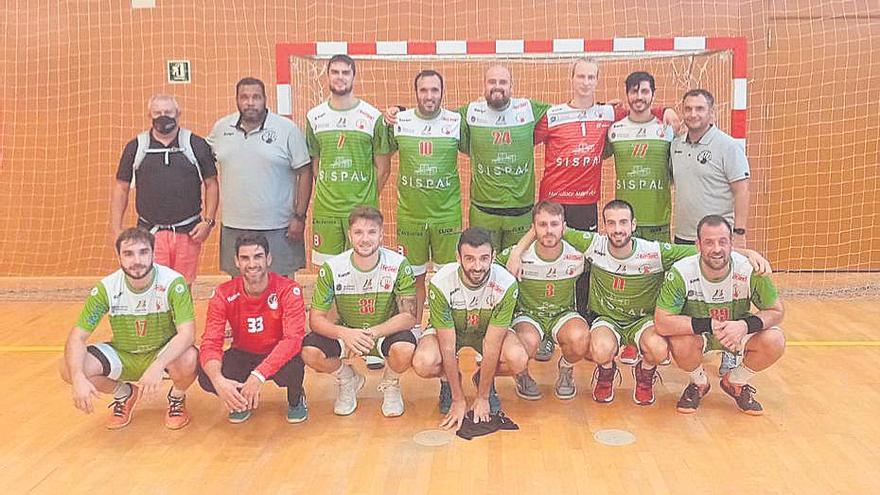 La plantilla del Sispal Club Handbol Marratxí.