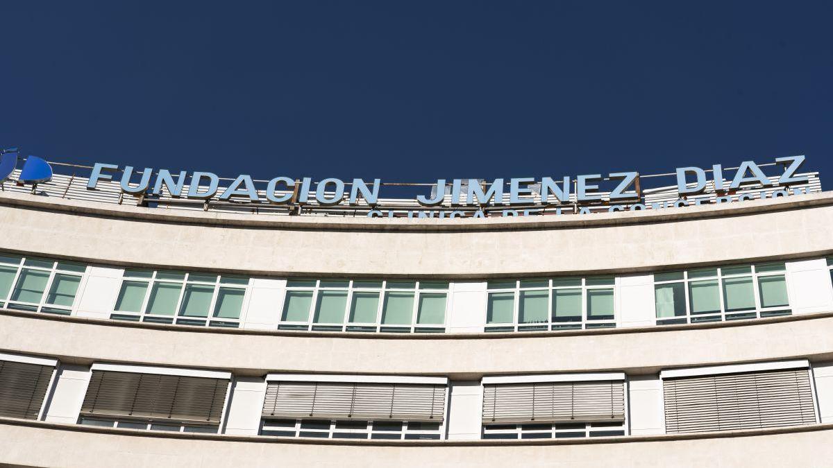 Façana de la Fundació Jiménez Diaz de Madrid