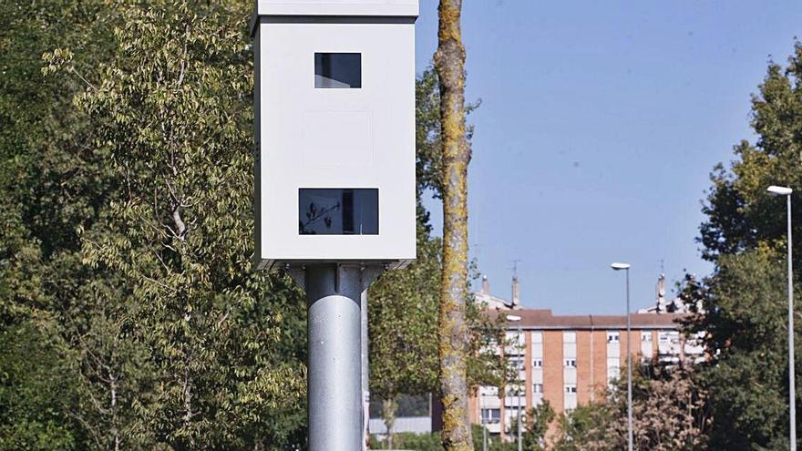 La caixa situada al pont de Fontajau