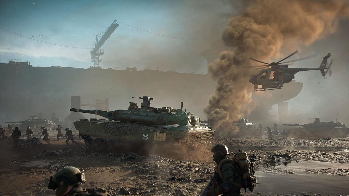 Una imagen de 'Battlefield 2042'.